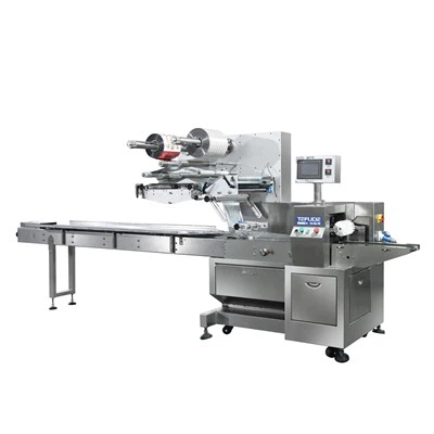 To filmruller automatisk splejsning vandret pakkemaskine