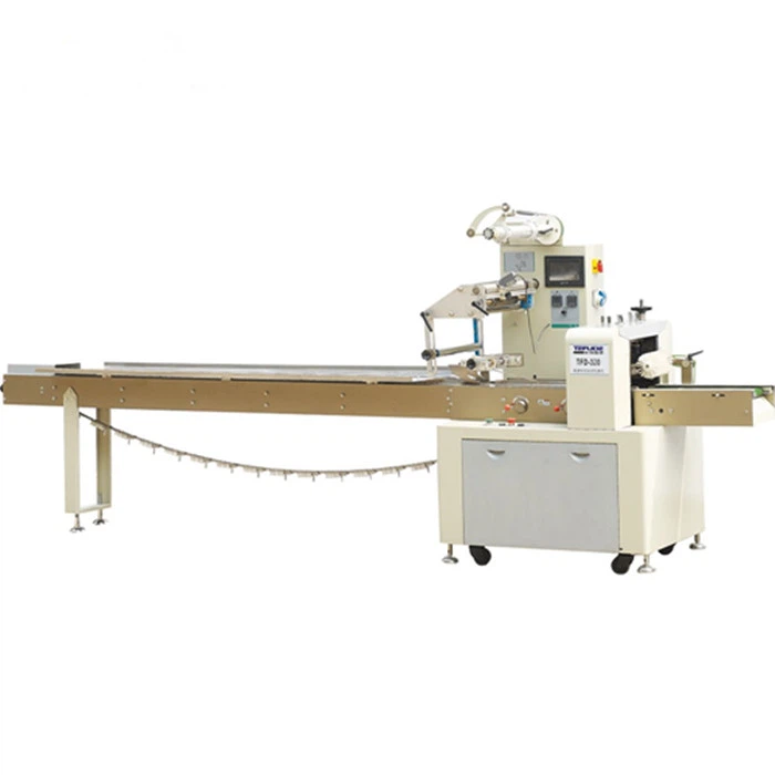 Bageri Frence Brød Vandret Flow Wrapping Machine